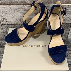 BRAND NEW Marc Fischer Haely Wedge Espadrille
